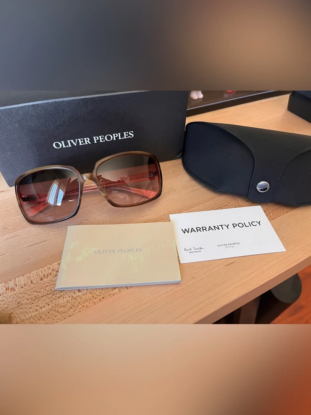 Oliver Peoples authentic oliver